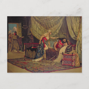 Samson and Delilah 2 Postcard
