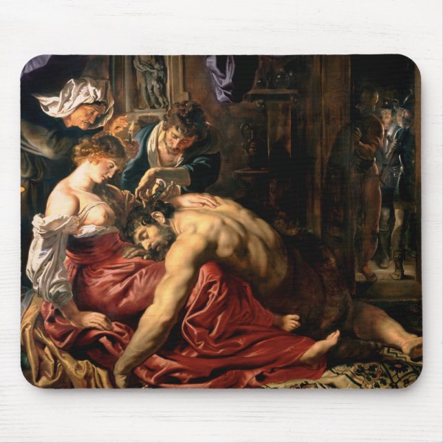 Samson and Delilah, c.1609 Mouse Mat (Front)