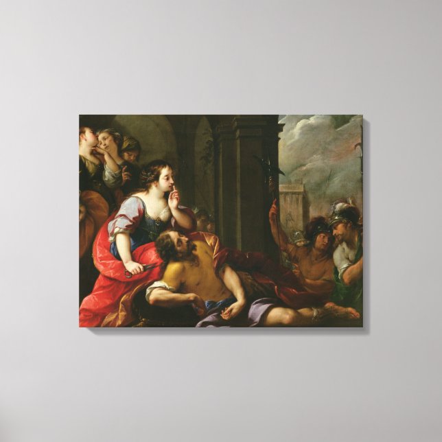 Samson and Delilah Canvas Print (Front)