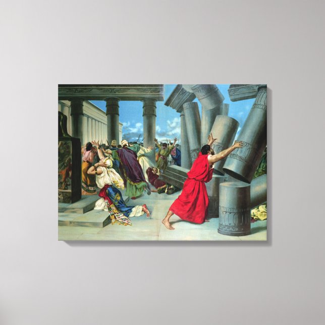 Samson and Delilah Canvas Print (Front)