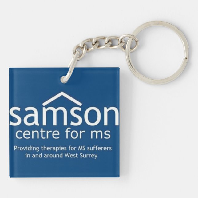 Samson Centre Double Sided Key Chain (Back)