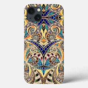 Samsung G Note 4 Drawing Floral iPhone 13 Case