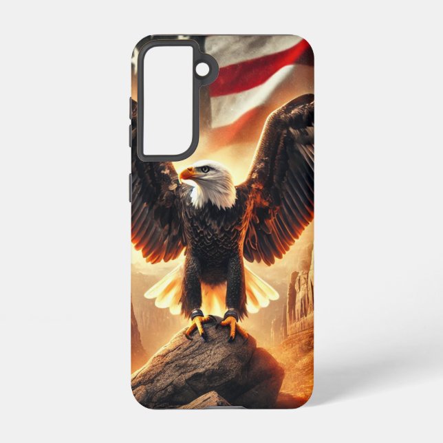 Samsung Galaxy S21 Case American Eagle (Back)