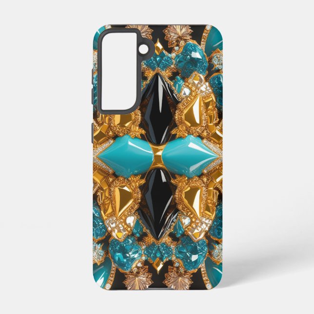 Samsung Galaxy S21 Case Bahamas Colours (Back)