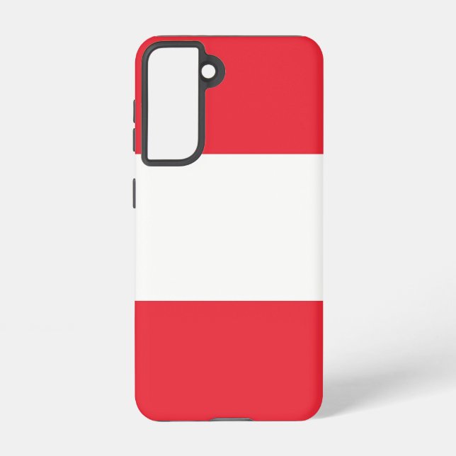 Samsung Galaxy S21 Case Flag of Austria (Back)