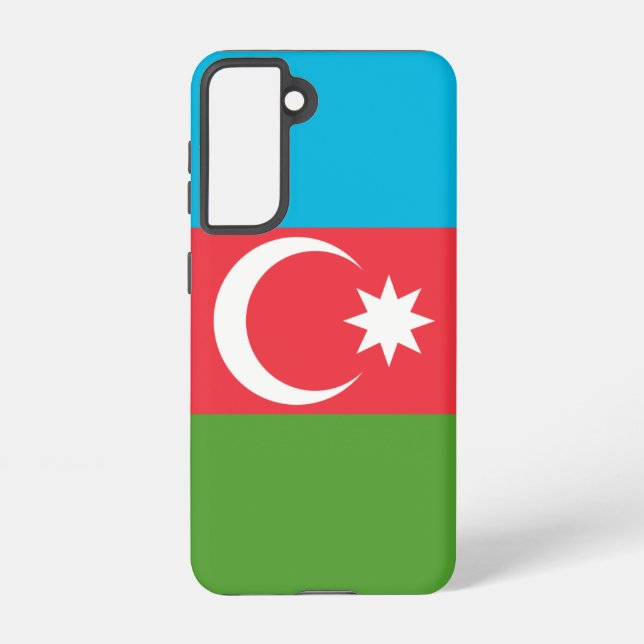 Samsung Galaxy S21 Case Flag of Azerbaijan (Back)