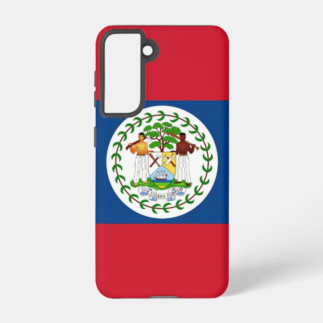 Samsung Galaxy S21 Case Flag of Belise (Back)