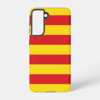 Samsung Galaxy S21 Case Flag of Catalonia