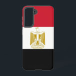 Samsung Galaxy S21 Case Flag of Egypt<br><div class="desc">Enhance your Samsung Galaxy S21 with our exclusive phone cover featuring the flag of Egypt! Crafted with meticulous attention to detail, this phone cover proudly displays the iconic tri-colour bands of red, white, and black, symbolising Egypt's rich heritage and cultural pride. Whether you're celebrating Egyptian roots, commemorating a special occasion,...</div>