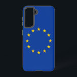 Samsung Galaxy S21 Case Flag of European Union<br><div class="desc">Add a vibrant touch of European spirit to your Samsung Galaxy S21 with our exclusive phone cover featuring the flag of the European Union! Crafted with meticulous attention to detail, this phone cover is more than just functional; it's a celebration of European heritage and unity. The bold design proudly showcases...</div>