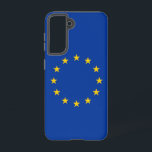 Samsung Galaxy S21 Case Flag of European Union<br><div class="desc">Add a vibrant touch of European spirit to your Samsung Galaxy S21 with our exclusive phone cover featuring the flag of the European Union! Crafted with meticulous attention to detail, this phone cover is more than just functional; it's a celebration of European heritage and unity. The bold design proudly showcases...</div>