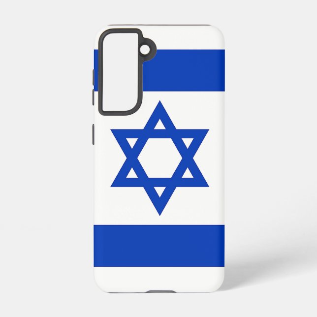 Samsung Galaxy S21 Case Flag of Israel (Back)