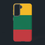 Samsung Galaxy S21 Case Flag of Lithuania<br><div class="desc">Protect your Samsung Galaxy S21 with national pride and vibrant style using our exclusive case featuring the flag of Lithuania! Thoughtfully designed to offer reliable protection while celebrating cultural heritage, this phone case is more than just a practical accessory—it’s a tribute to Lithuania’s identity. Featuring the bold and colourful Lithuanian...</div>