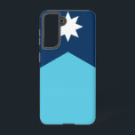 Samsung Galaxy S21 Case Flag of Minnesota<br><div class="desc">Protect your Samsung Galaxy S21 with pride using our exclusive case featuring the new flag of Minnesota, USA. This durable and visually striking case is more than just a phone accessory—it’s a powerful expression of Minnesota’s renewed state identity. Featuring a vivid, fade-resistant print of the new Minnesota state flag, this...</div>