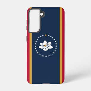 Samsung Galaxy S21 Case Flag of Mississippi