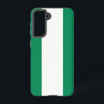 Samsung Galaxy S21 Case Flag of Nigeria<br><div class="desc">Add a touch of Nigerian pride to your everyday essentials with our exclusive Samsung Galaxy S21 case featuring the bold and beautiful flag of Nigeria! Expertly crafted for style and durability, this patriotic phone case is more than just protection—it’s a symbol of identity and national spirit. The iconic green and...</div>