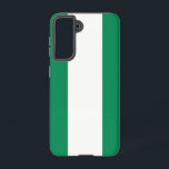 Samsung Galaxy S21 Case Flag of Nigeria<br><div class="desc">Add a touch of Nigerian pride to your everyday essentials with our exclusive Samsung Galaxy S21 case featuring the bold and beautiful flag of Nigeria! Expertly crafted for style and durability, this patriotic phone case is more than just protection—it’s a symbol of identity and national spirit. The iconic green and...</div>