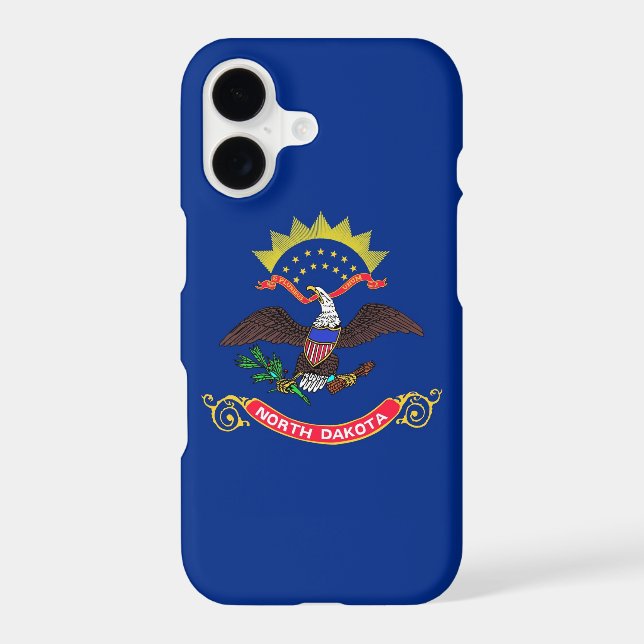 Samsung Galaxy S21 Case Flag of North Dakota (Back)