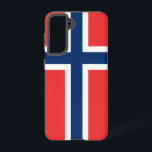 Samsung Galaxy S21 Case Flag of Norway<br><div class="desc">Enhance your Samsung Galaxy S21 with our exclusive phone cover featuring the bold and iconic flag of Norway. Crafted with precision and care, this cover not only safeguards your device but also celebrates Norway's rich cultural heritage. The design prominently showcases the distinctive red, white, and blue cross, symbolising Norway's history,...</div>