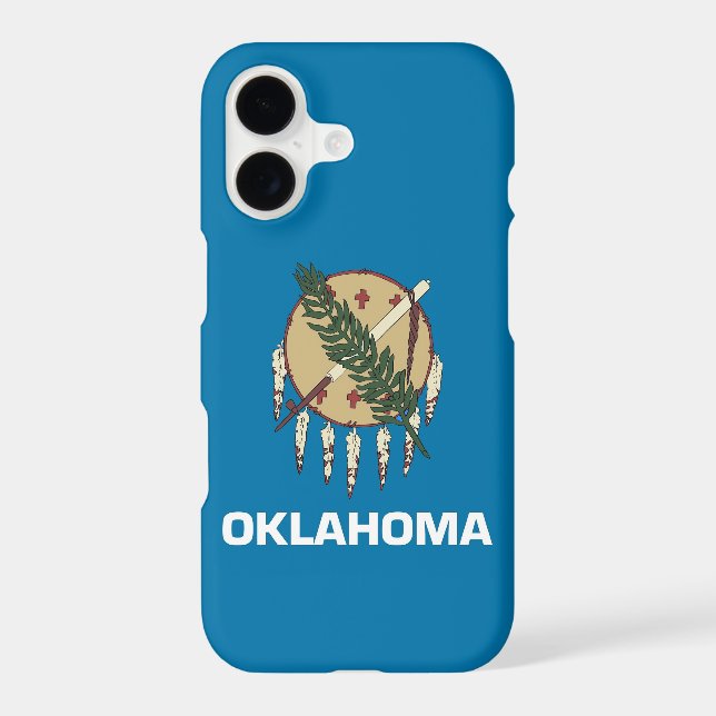 Samsung Galaxy S21 Case Flag of Oklahoma (Back)
