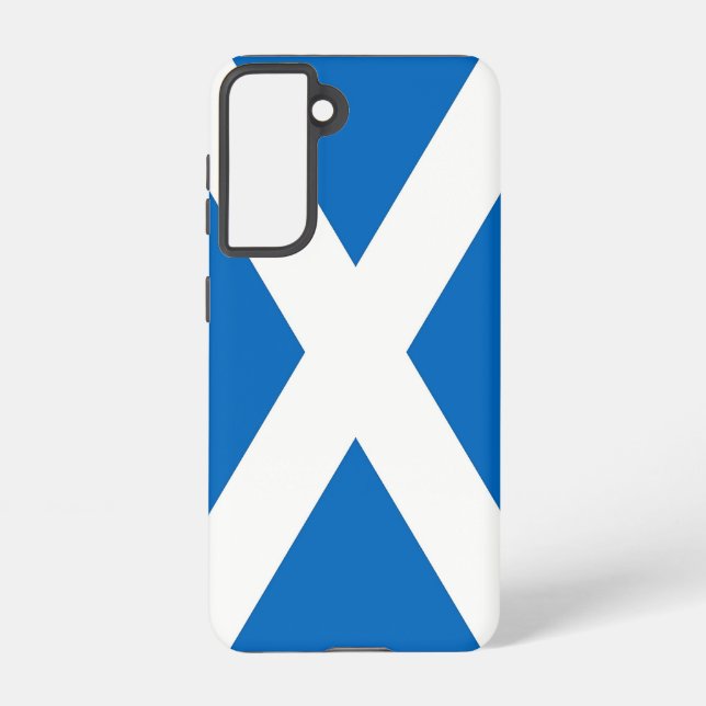 Samsung Galaxy S21 Case Flag of Scotland (Back)