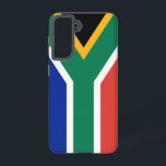 Samsung Galaxy S21 Case Flag of South Africa<br><div class="desc">Add a vibrant touch of South African spirit to your phone accessories with our exclusive Samsung Galaxy S21 cover featuring the flag of South Africa! Crafted with meticulous attention to detail, this phone cover is more than just functional; it's a celebration of South African heritage and cultural pride. The bold...</div>