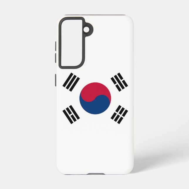Samsung Galaxy S21 Case Flag of South Korea (Back)