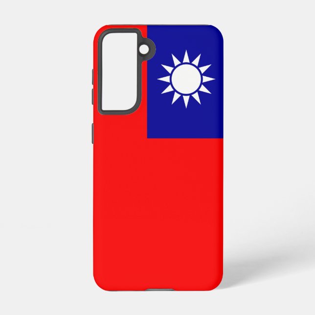 Samsung Galaxy S21 Case Flag of Taiwan (Back)