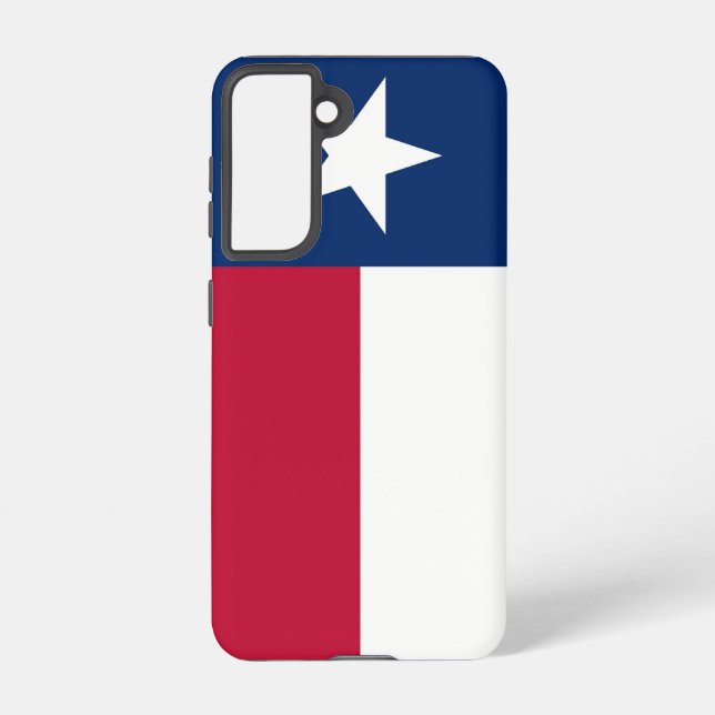 Samsung Galaxy S21 Case Flag of Texas (Back)