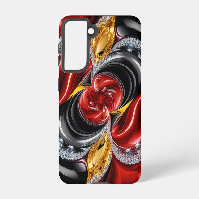 Samsung Galaxy S21 Case German Colours (Back)