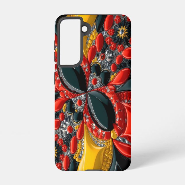 Samsung Galaxy S21 Case Germany Colours (Back)