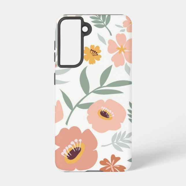 Samsung Galaxy S21 Flower Case (Back)