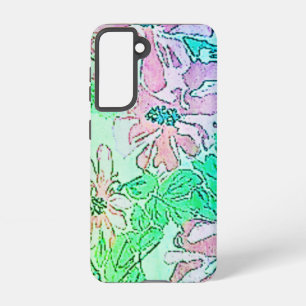 SAMSUNG GALAXY S21 Phone Case FLOWER STYLE DESIGN