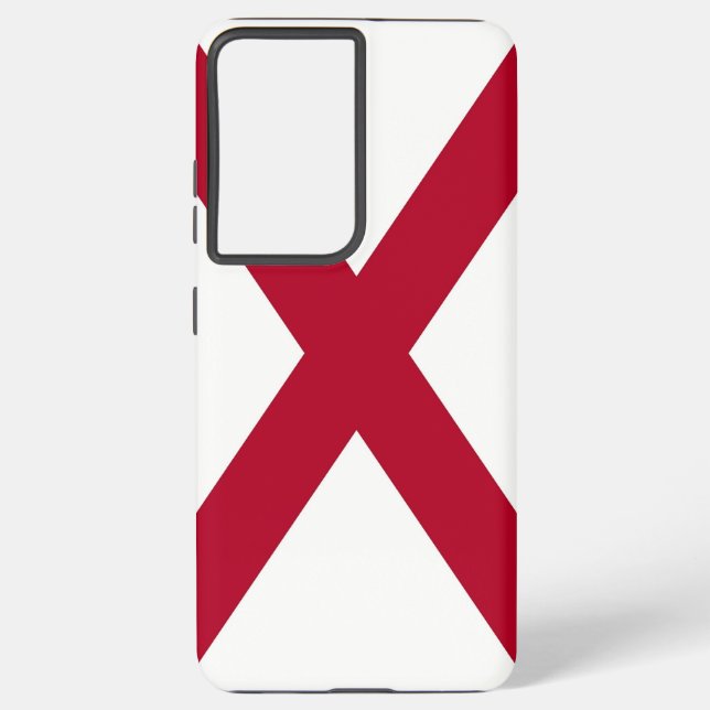 Samsung Galaxy S21 Plus Case Flag of Alabama, U.S. (Back)