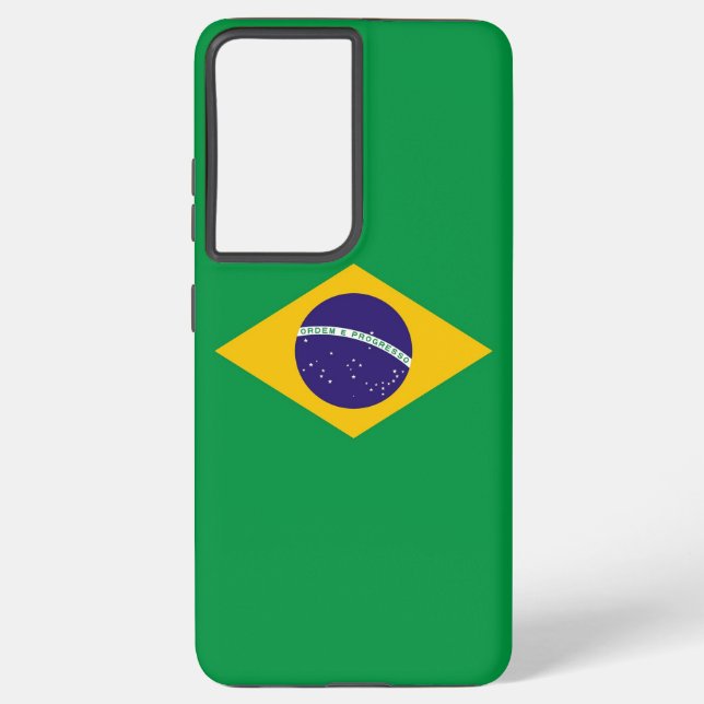Samsung Galaxy S21 Plus Case flag of Brazil (Back)