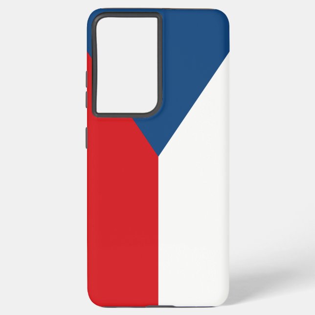 Samsung Galaxy S21 Plus Case flag of Czechia (Back)