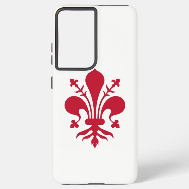 Samsung Galaxy S21 Plus Case flag of Florence (Back)