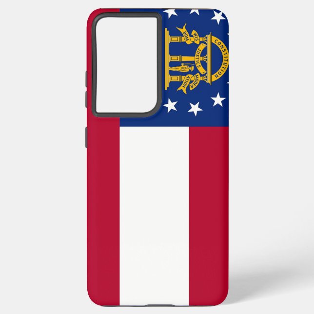 Samsung Galaxy S21 Plus Case Flag of Georgia (Back)