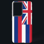 Samsung Galaxy S21 Plus Case Flag of Hawaii<br><div class="desc">Add a vibrant touch of Hawaiian spirit to your smartphone with our exclusive Samsung Galaxy S21 Plus cover featuring the flag of Hawaii! Crafted with meticulous attention to detail, this phone cover is more than just functional; it's a celebration of Hawaiian heritage and cultural pride. The bold design proudly showcases...</div>