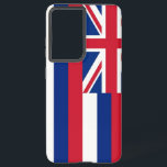 Samsung Galaxy S21 Plus Case Flag of Hawaii<br><div class="desc">Add a vibrant touch of Hawaiian spirit to your smartphone with our exclusive Samsung Galaxy S21 Plus cover featuring the flag of Hawaii! Crafted with meticulous attention to detail, this phone cover is more than just functional; it's a celebration of Hawaiian heritage and cultural pride. The bold design proudly showcases...</div>