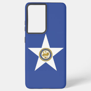 Samsung Galaxy S21 Plus Case flag of Houston
