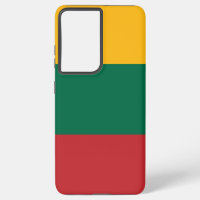 Samsung Galaxy S21 Plus Case flag of Lithuania
