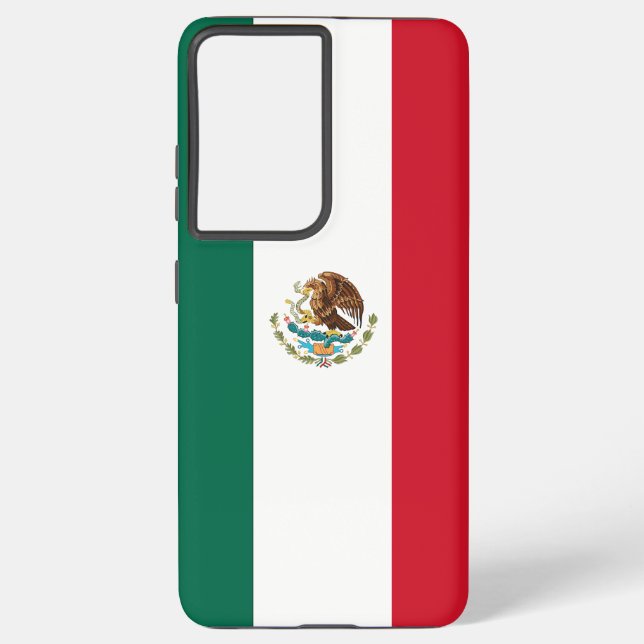 Samsung Galaxy S21 Plus Case flag of Mexico (Back)