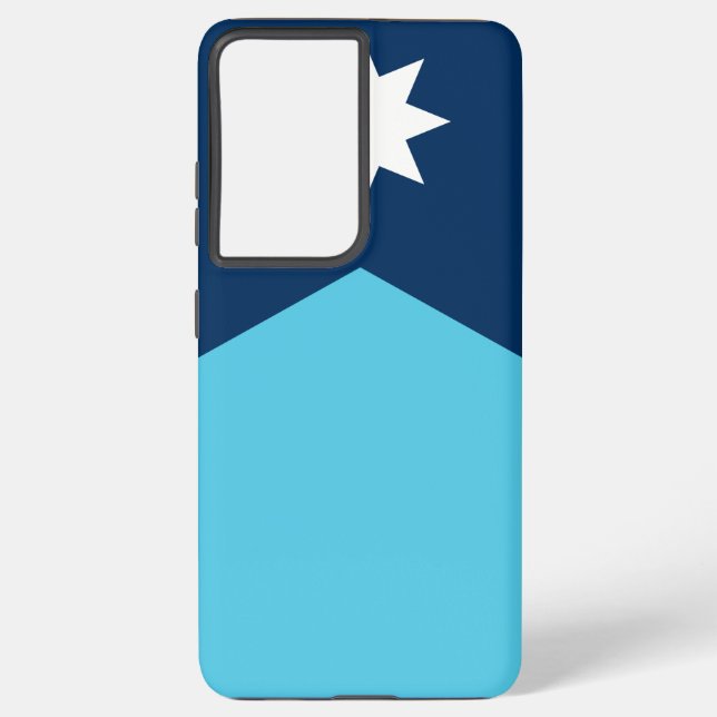 Samsung Galaxy S21 Plus Case flag of Minnesota (Back)