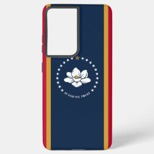 Samsung Galaxy S21 Plus Case flag of Mississippi