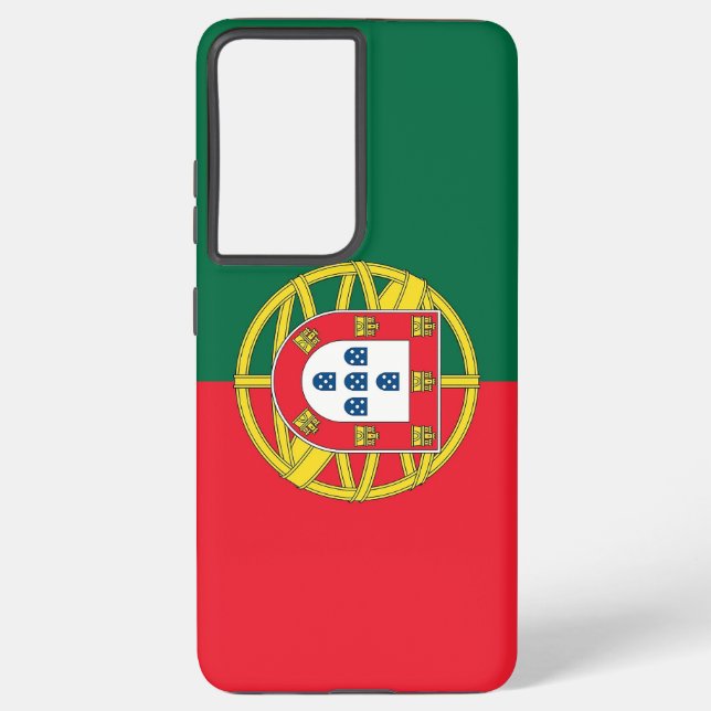 Samsung Galaxy S21 Plus Case flag of Portugal (Back)