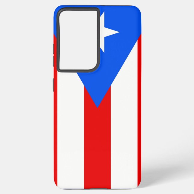 Samsung Galaxy S21 Plus Case Flag of Puerto Rico (Back)