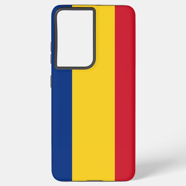 Samsung Galaxy S21 Plus Case flag of Romania (Back)