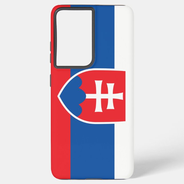 Samsung Galaxy S21 Plus Case flag of Slovakia (Back)