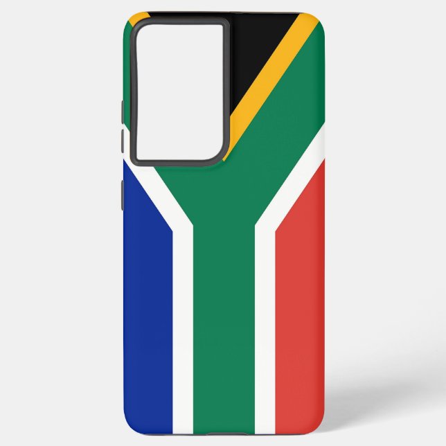 Samsung Galaxy S21 Plus Case flag of South Africa (Back)